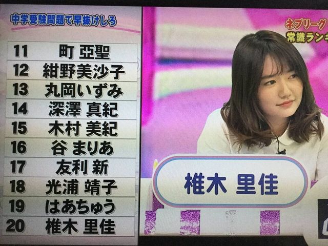 悲報 椎木里佳さん めちゃくちゃ加工した自撮りを上げてしまう なんjチャレンジ